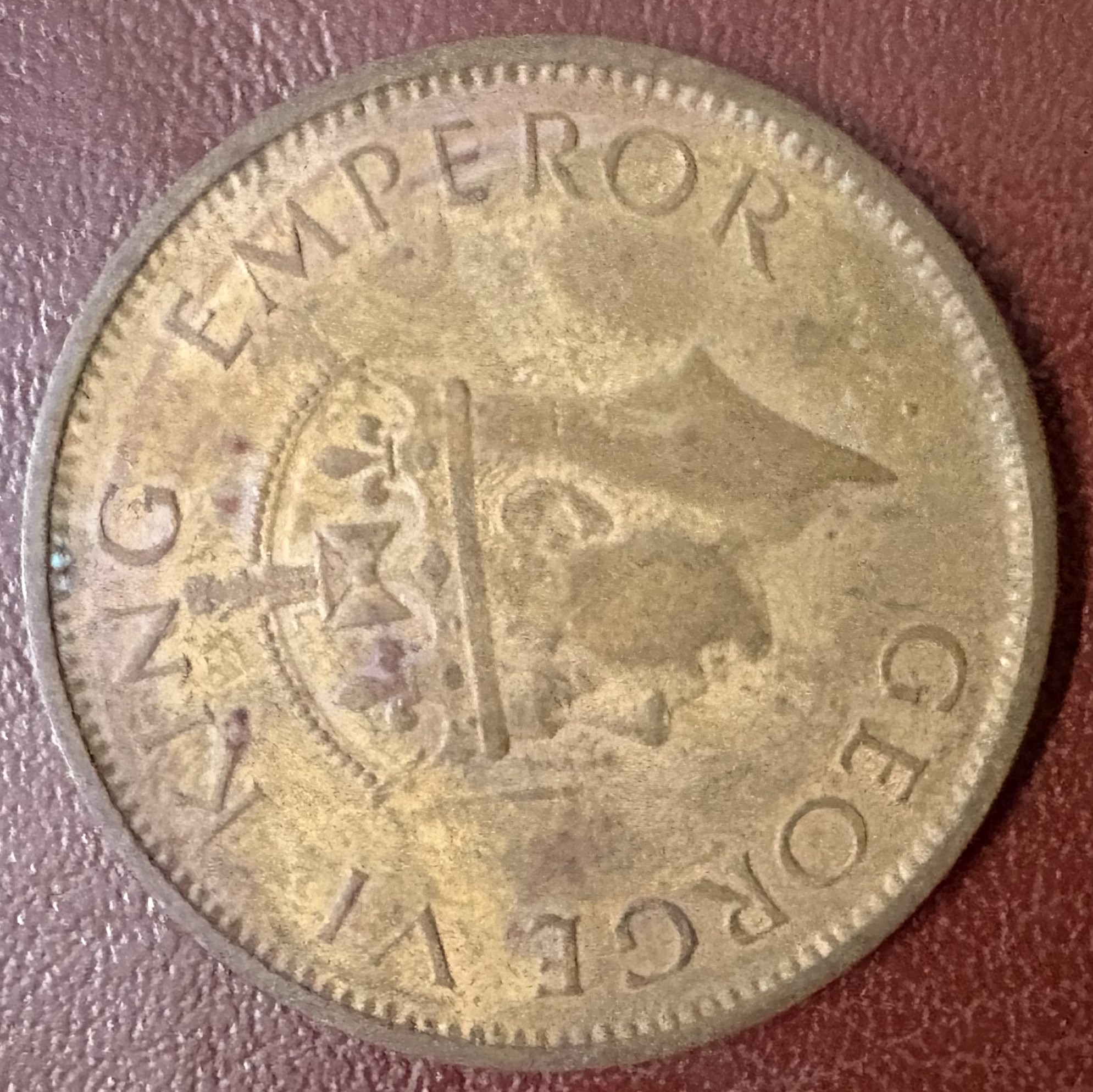 Front of  King George VI